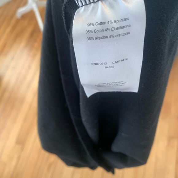 Stretchy Black maternity dress - Picture 7 of 7